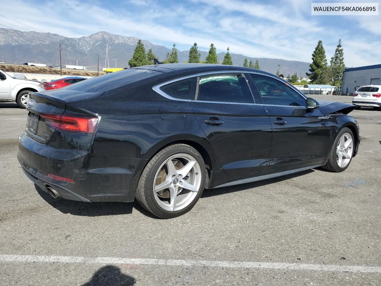 2019 Audi A5 Premium Plus S-Line VIN: WAUENCF54KA066895 Lot: 79297894