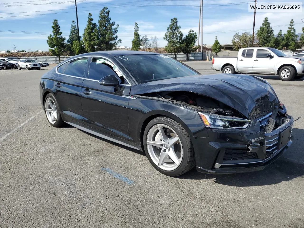 2019 Audi A5 Premium Plus S-Line VIN: WAUENCF54KA066895 Lot: 79297894