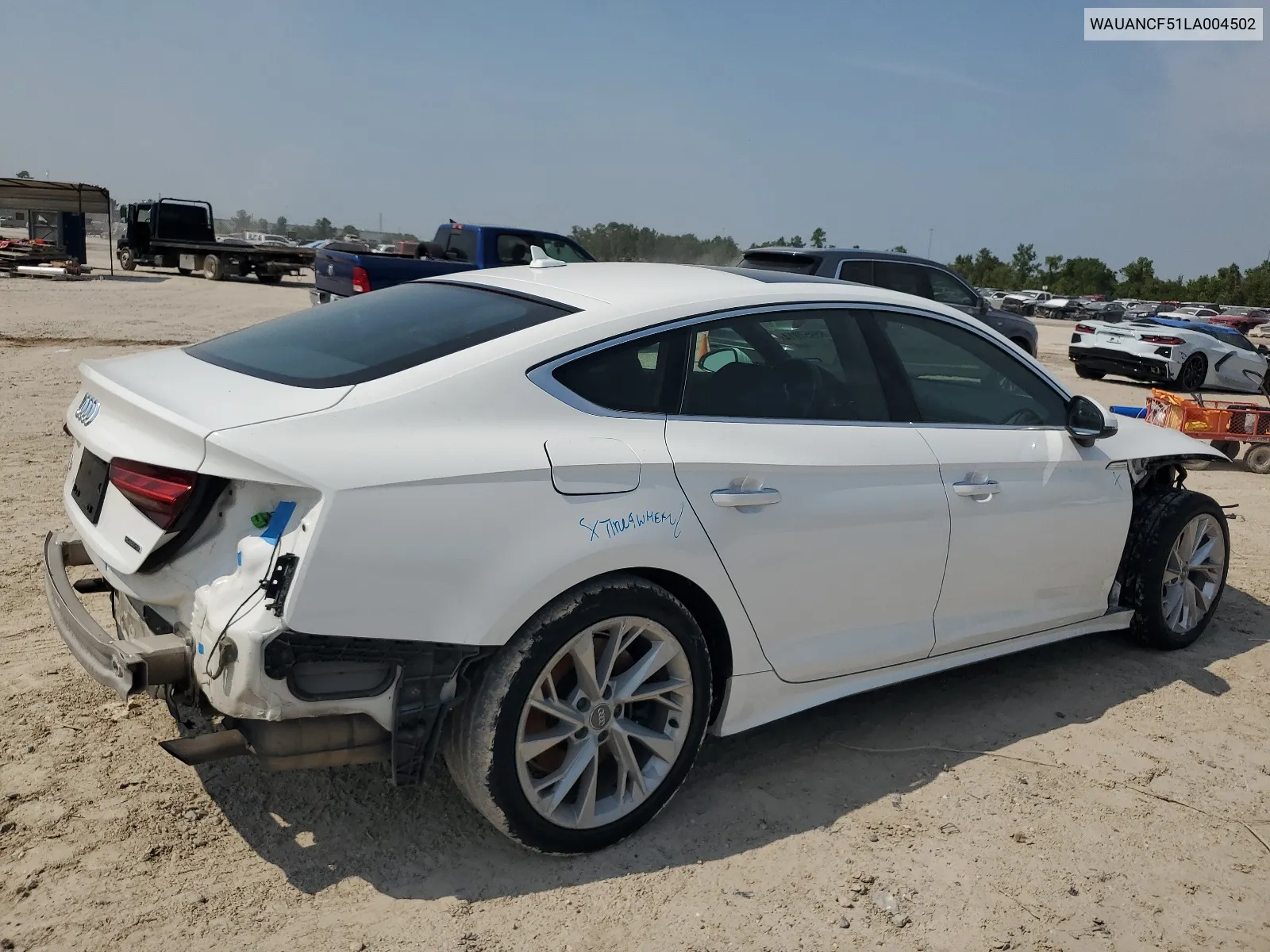 WAUANCF51LA004502 2020 Audi A5 Premium