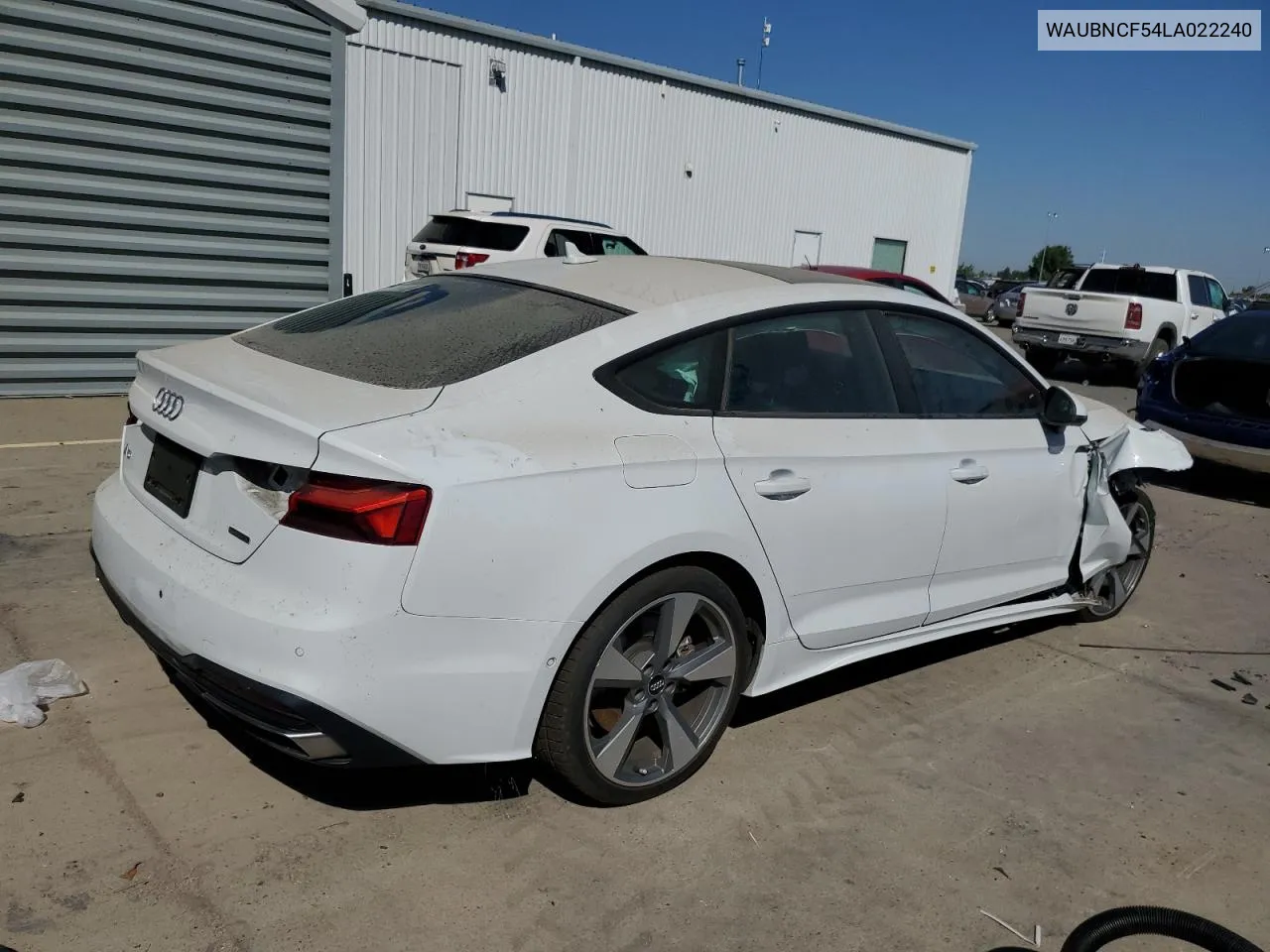 2020 Audi A5 Prestige VIN: WAUBNCF54LA022240 Lot: 69900014