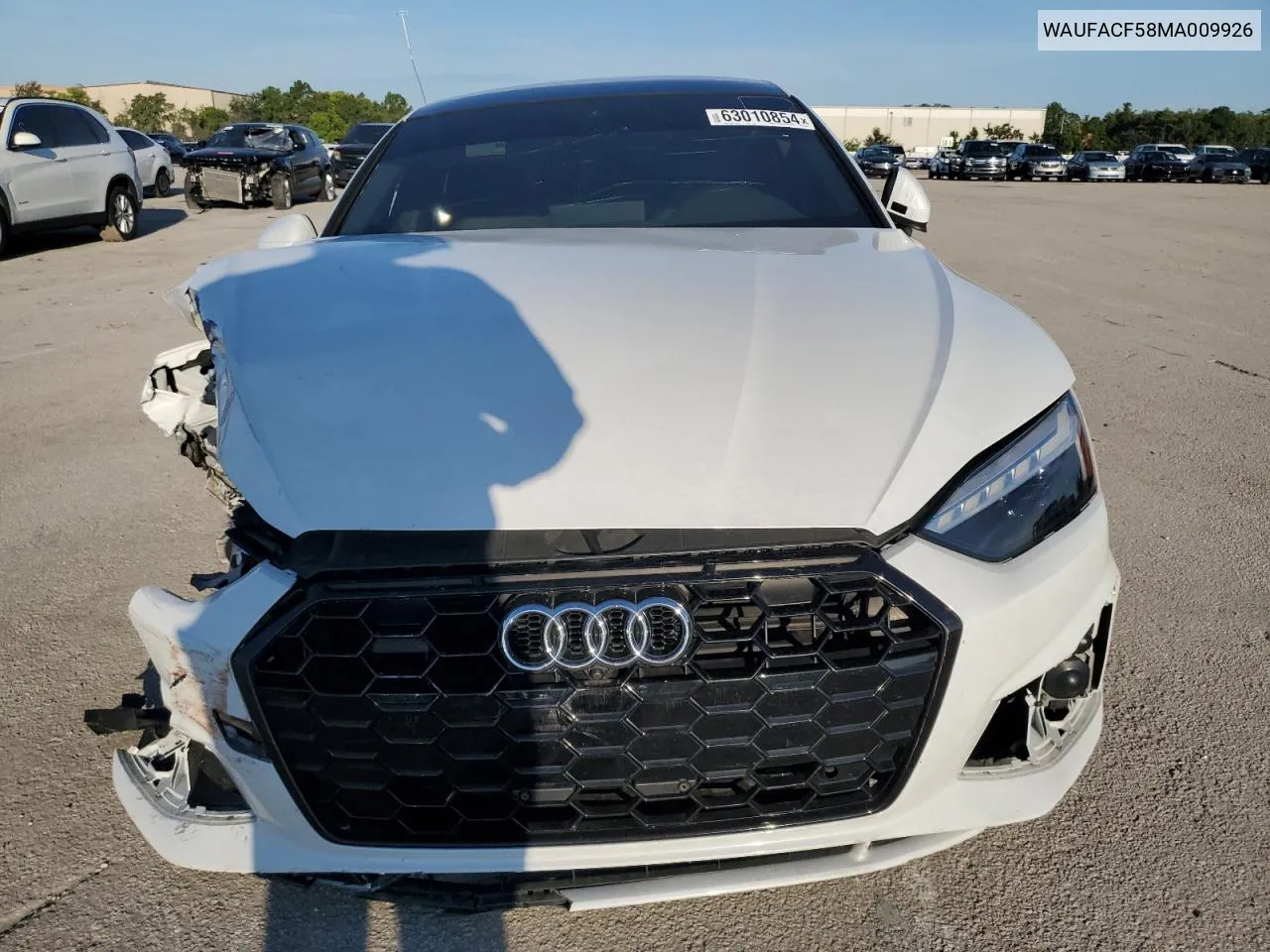 2021 Audi A5 Premium Plus 45 VIN: WAUFACF58MA009926 Lot: 63010854