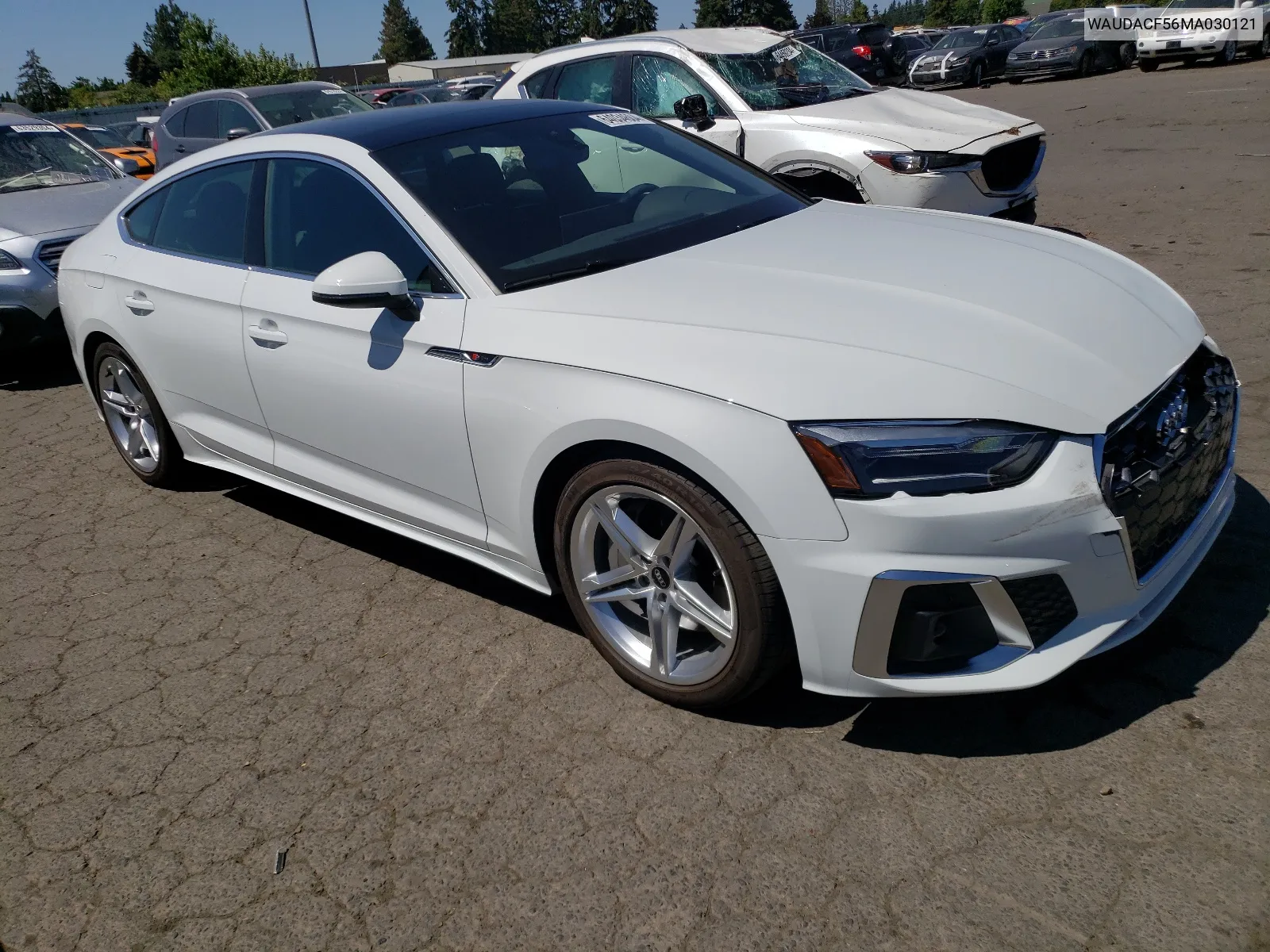 WAUDACF56MA030121 2021 Audi A5 Premium 45