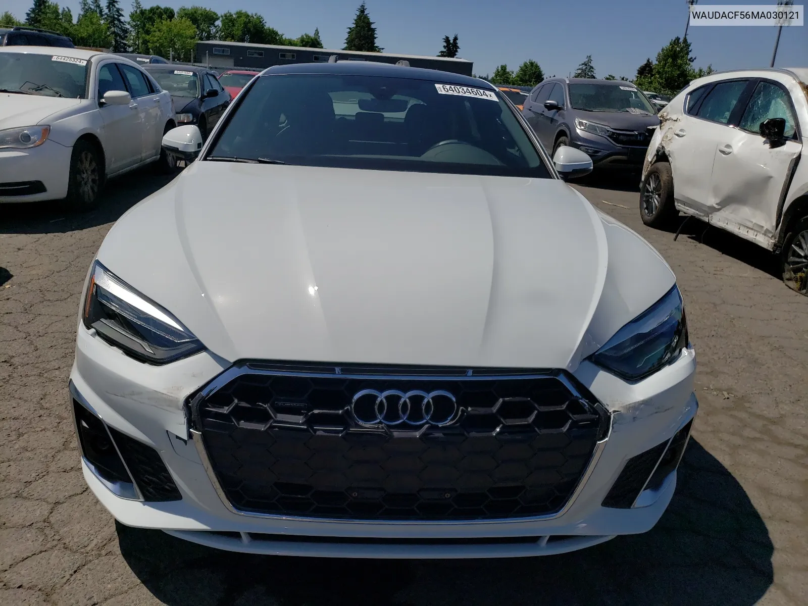 WAUDACF56MA030121 2021 Audi A5 Premium 45