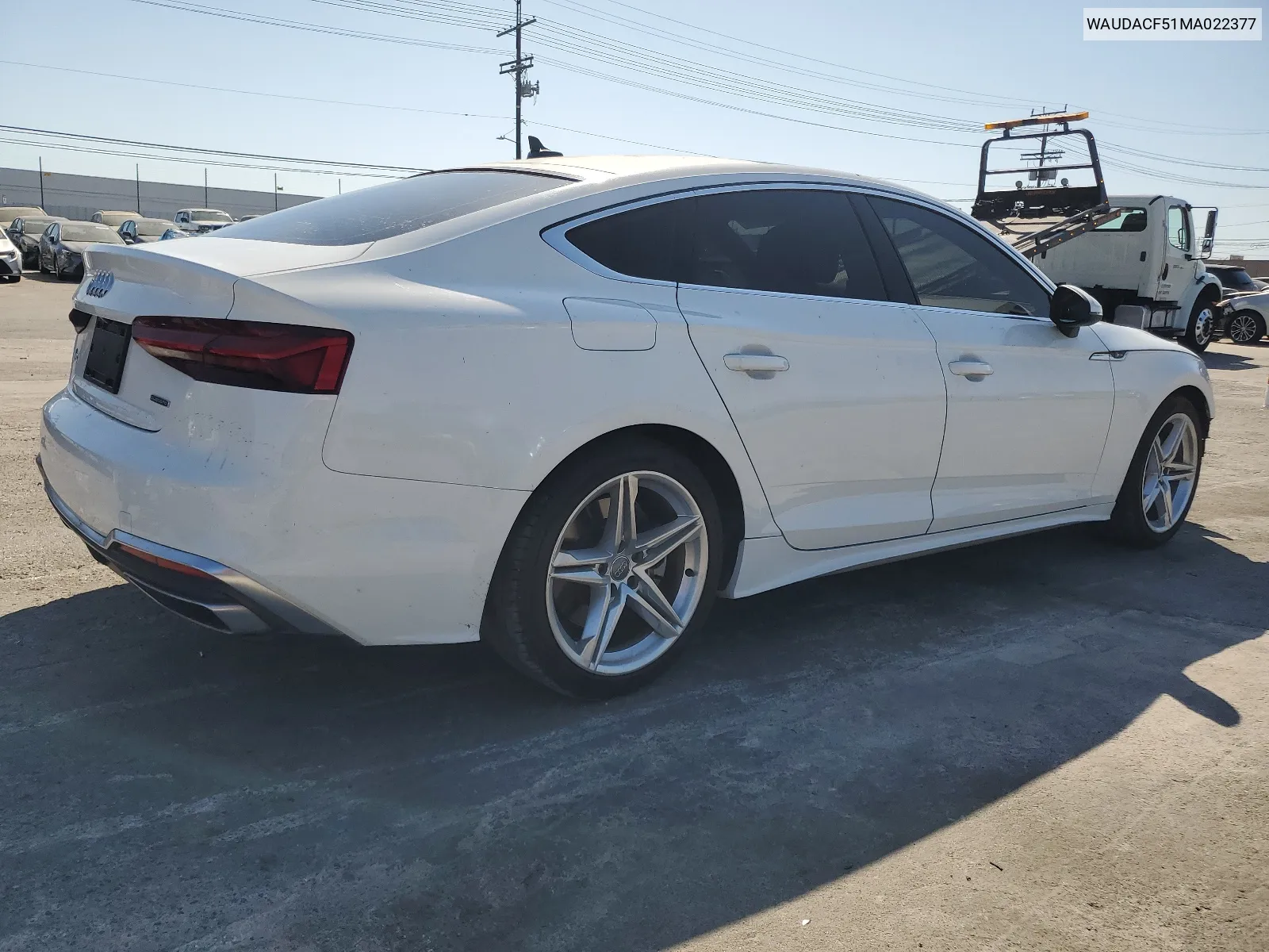 WAUDACF51MA022377 2021 Audi A5 Premium 45