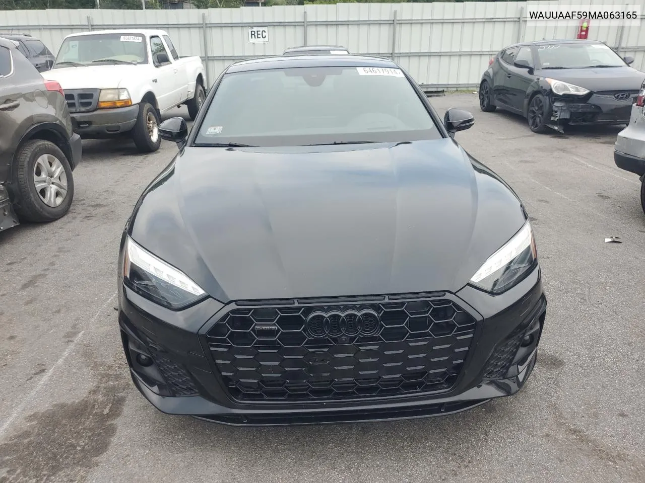 WAUUAAF59MA063165 2021 Audi A5 Prestige 45