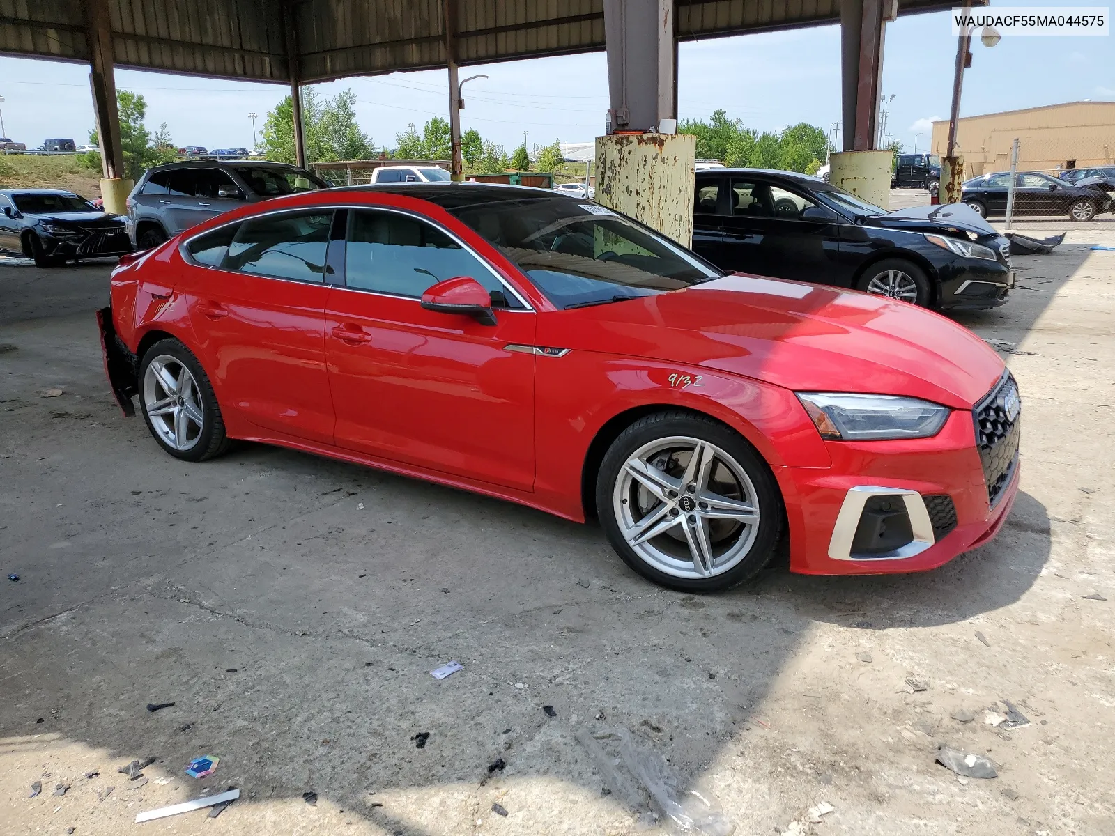 WAUDACF55MA044575 2021 Audi A5 Premium 45