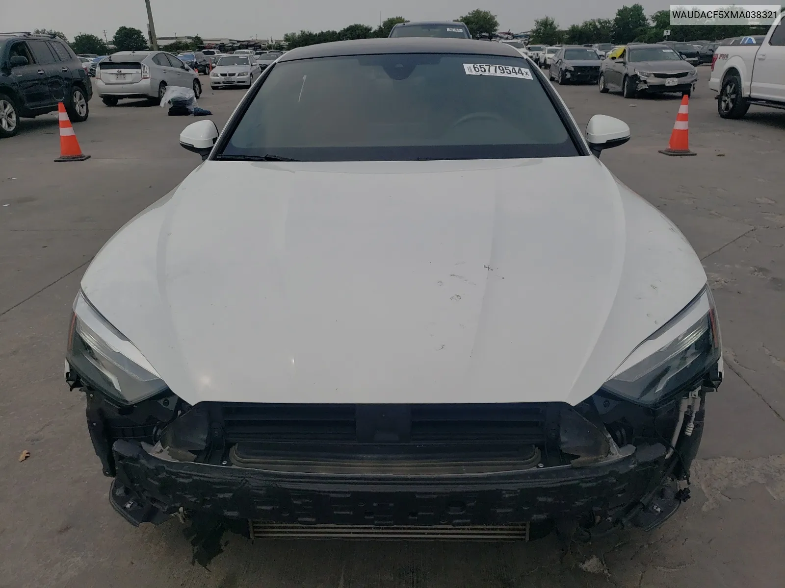 2021 Audi A5 Premium 45 VIN: WAUDACF5XMA038321 Lot: 65779544