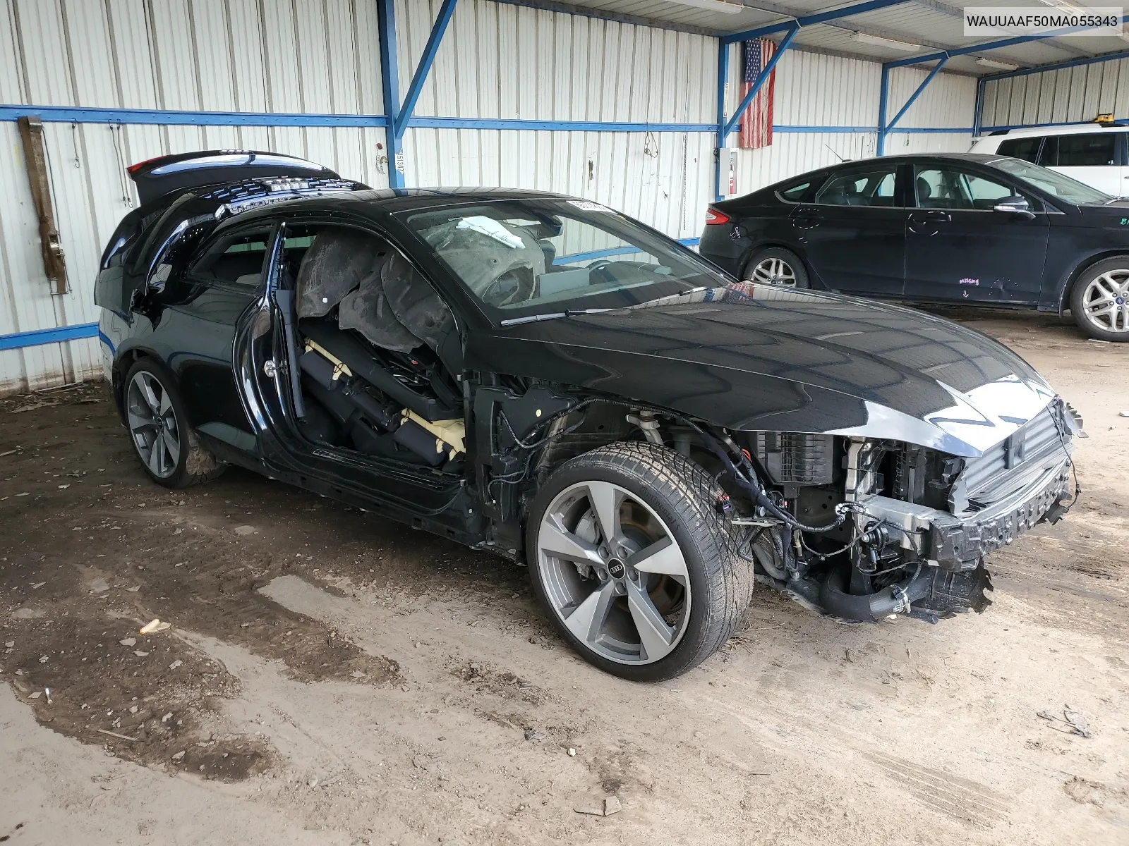 WAUUAAF50MA055343 2021 Audi A5 Prestige 45