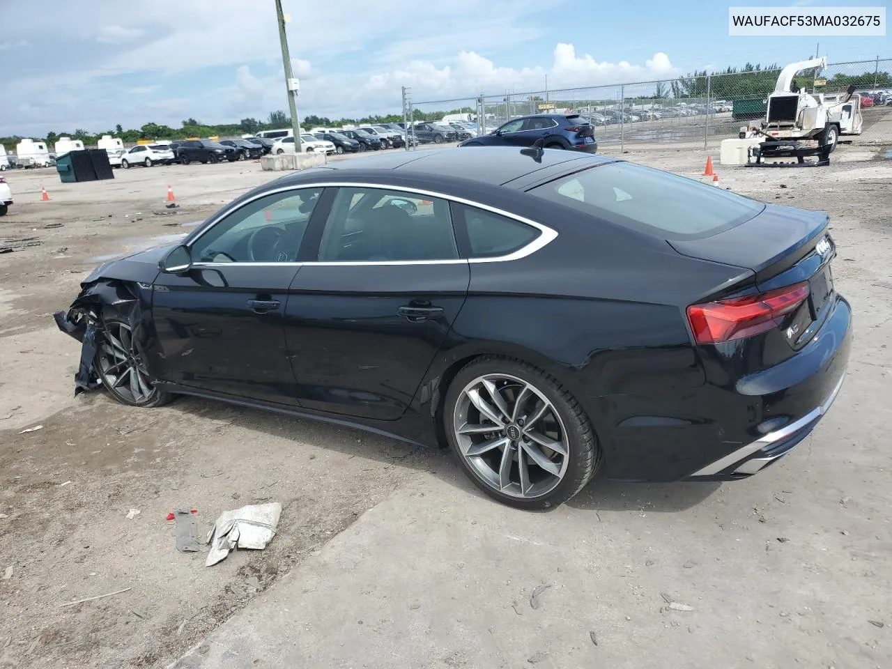 2021 Audi A5 Premium Plus 45 VIN: WAUFACF53MA032675 Lot: 72169494