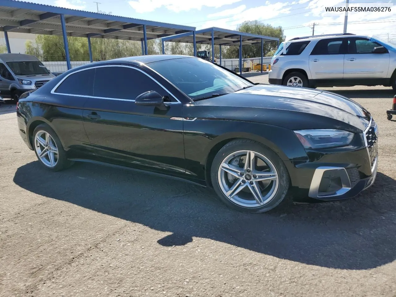 2021 Audi A5 Premium 45 VIN: WAUSAAF55MA036276 Lot: 72568524