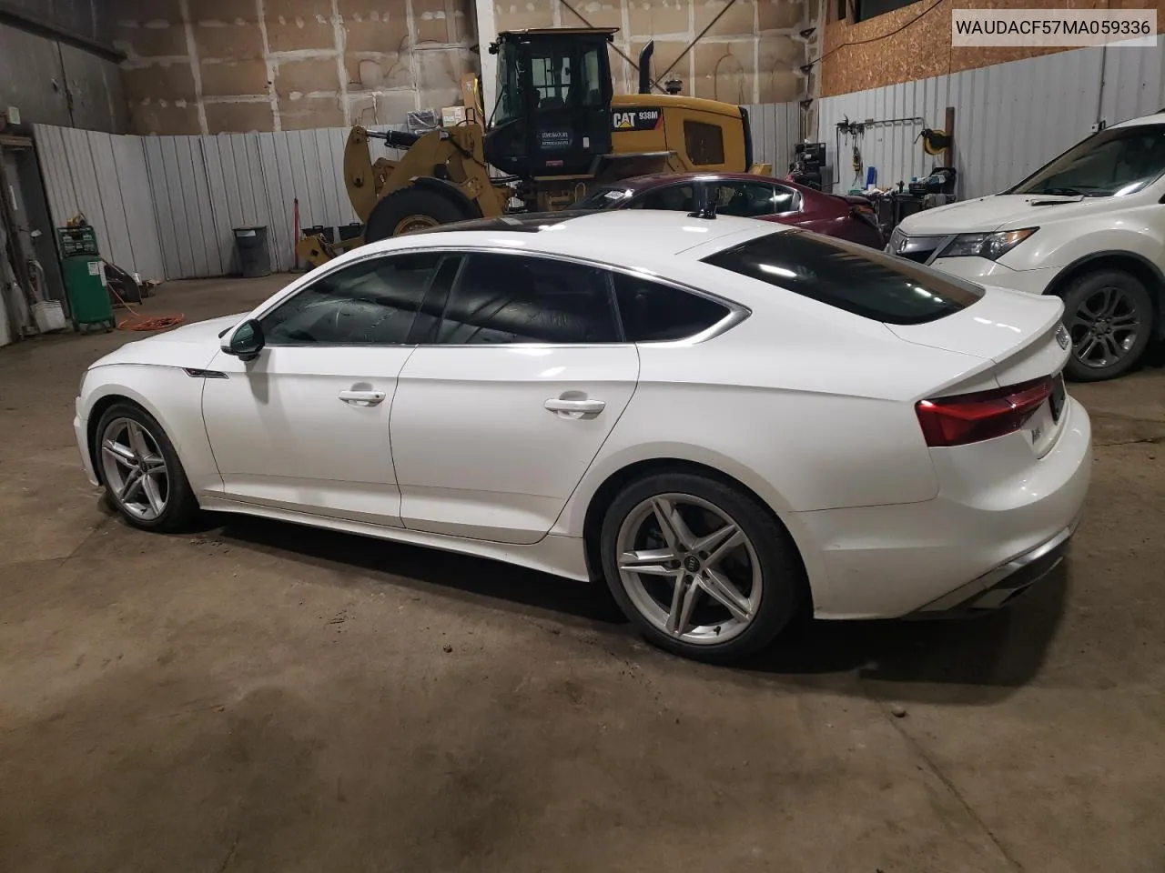 WAUDACF57MA059336 2021 Audi A5 Premium 45