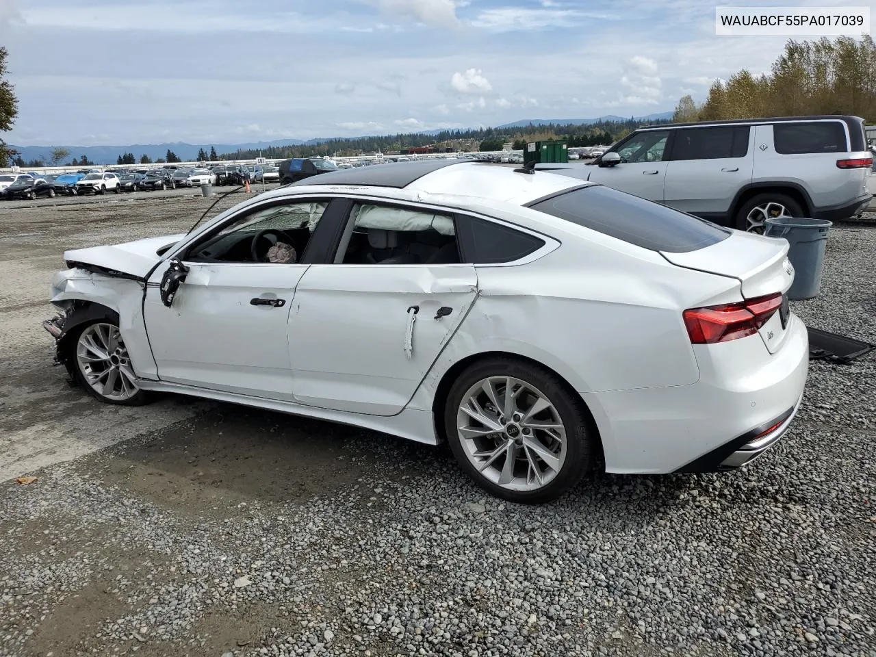 2023 Audi A5 Premium 40 VIN: WAUABCF55PA017039 Lot: 73038784