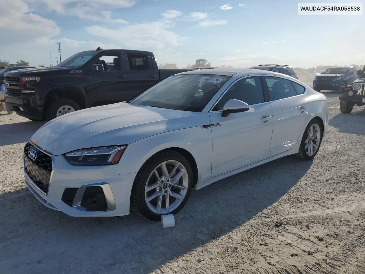 2024 Audi A5 Premium 45 VIN: WAUDACF54RA058538 Lot: 75681494