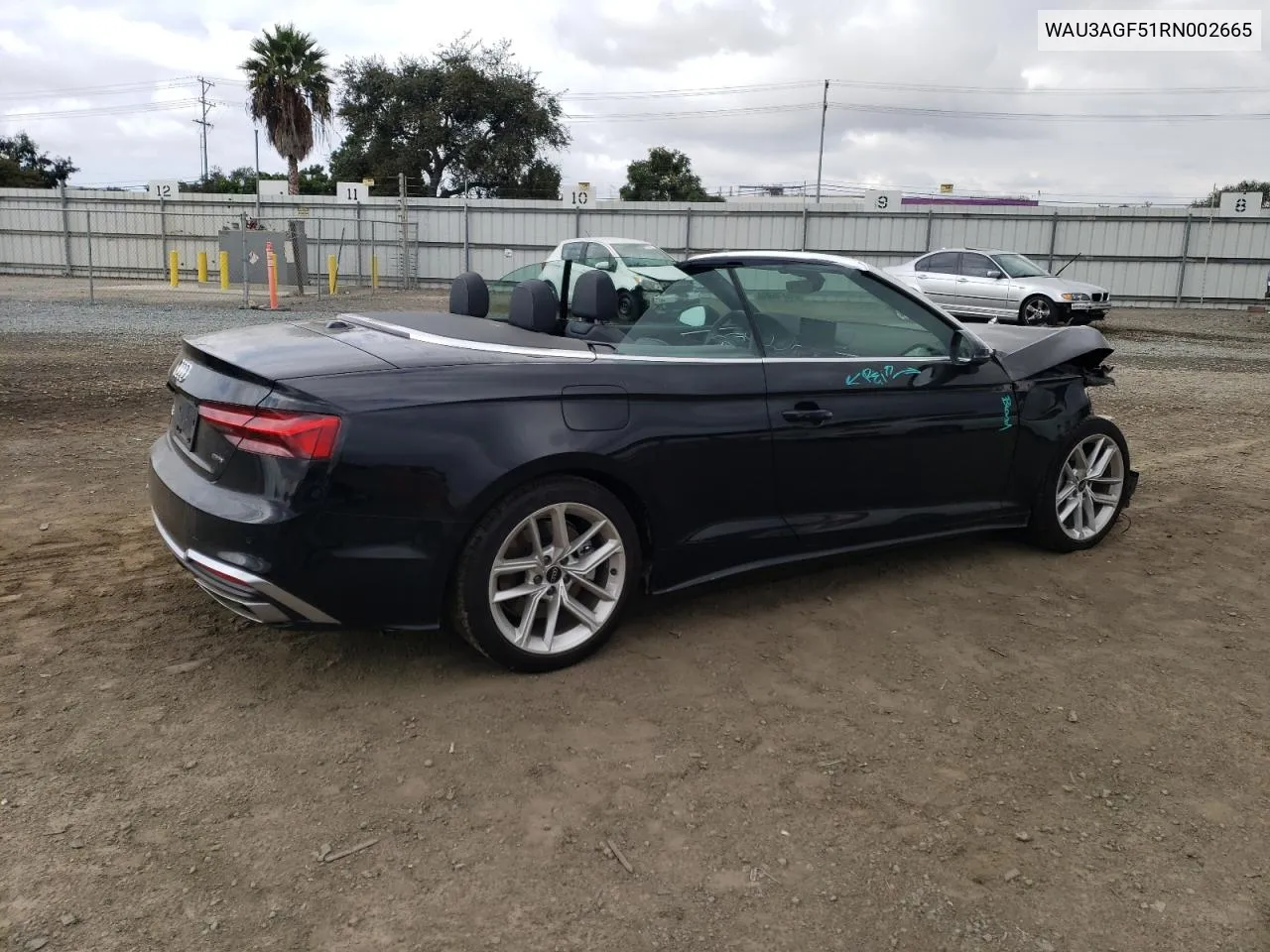 2024 Audi A5 Premium 45 VIN: WAU3AGF51RN002665 Lot: 76826004