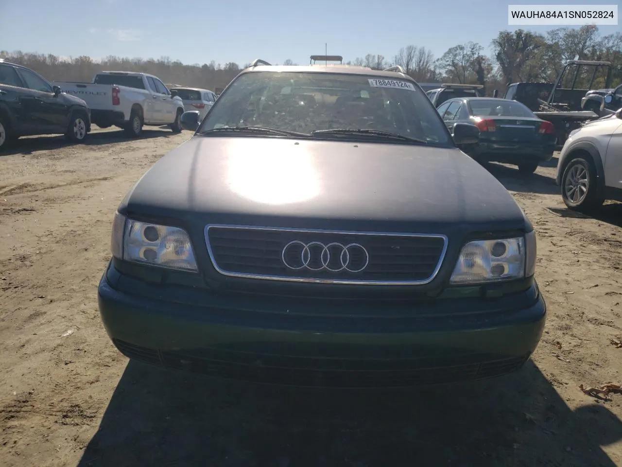 1995 Audi A6 VIN: WAUHA84A1SN052824 Lot: 78849124