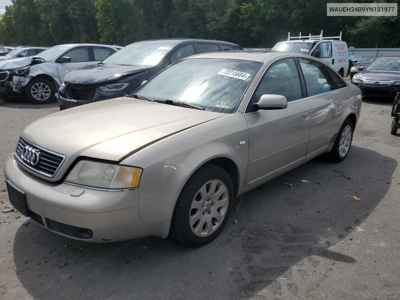 2000 Audi A6 2.8 Quattro VIN: WAUEH24B9YN131977 Lot: 72215684