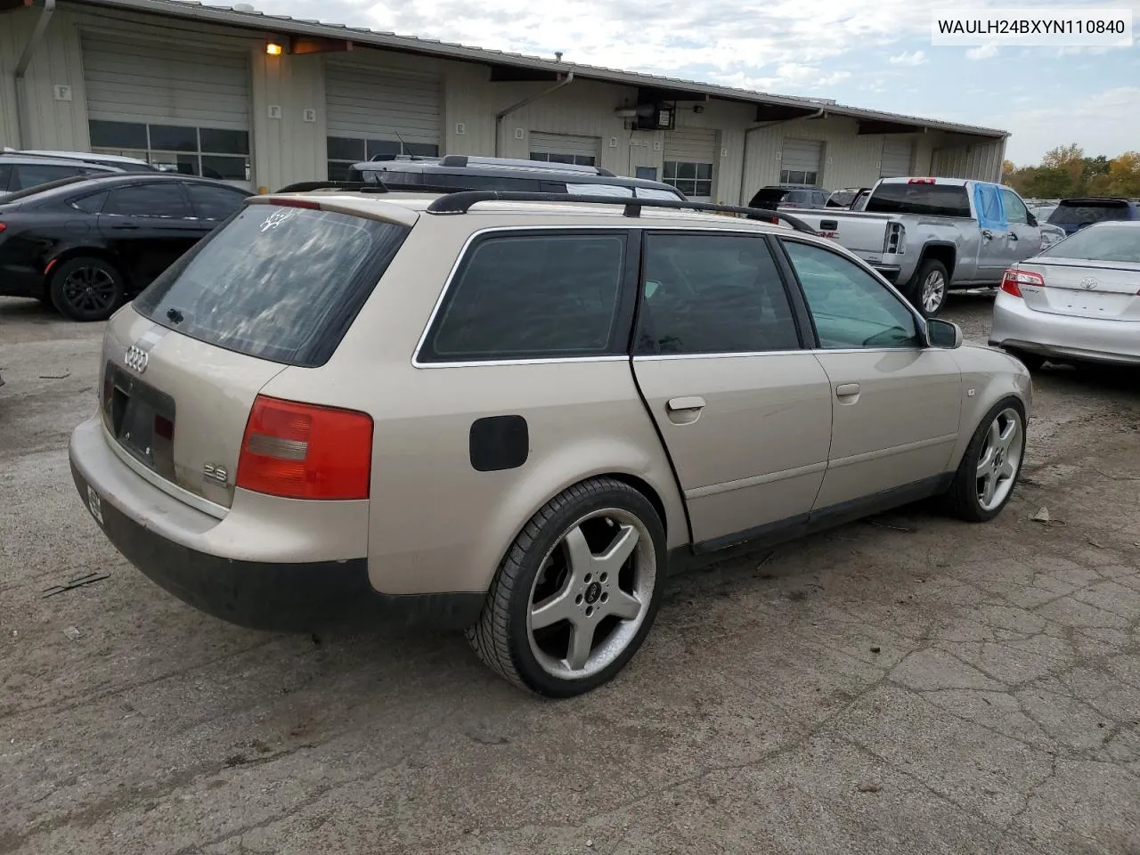 2000 Audi A6 2.8 Avant Quattro VIN: WAULH24BXYN110840 Lot: 76981144