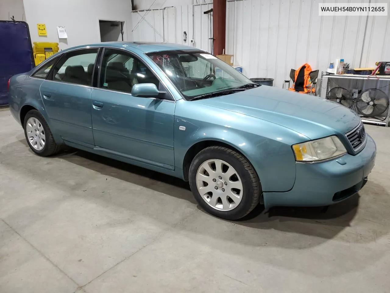 2000 Audi A6 2.8 Quattro VIN: WAUEH54B0YN112655 Lot: 79962374