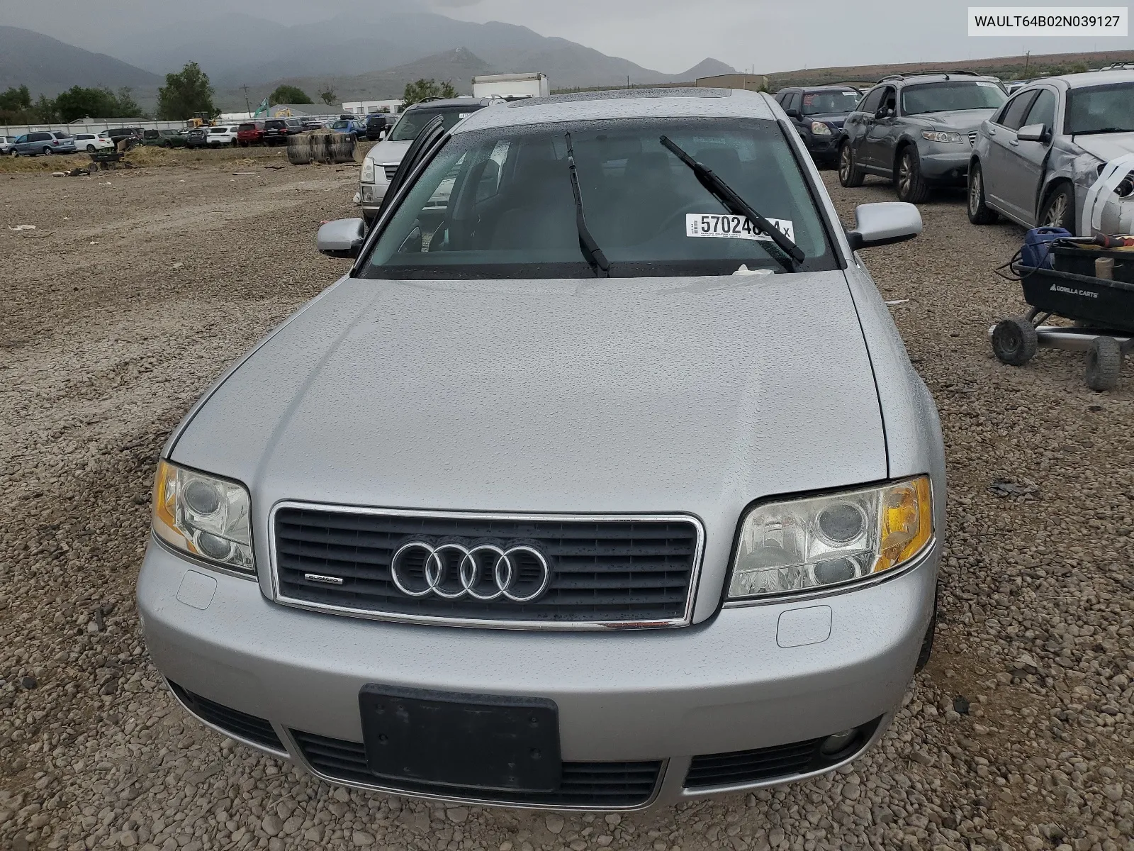 2002 Audi A6 3.0 Quattro VIN: WAULT64B02N039127 Lot: 57024804