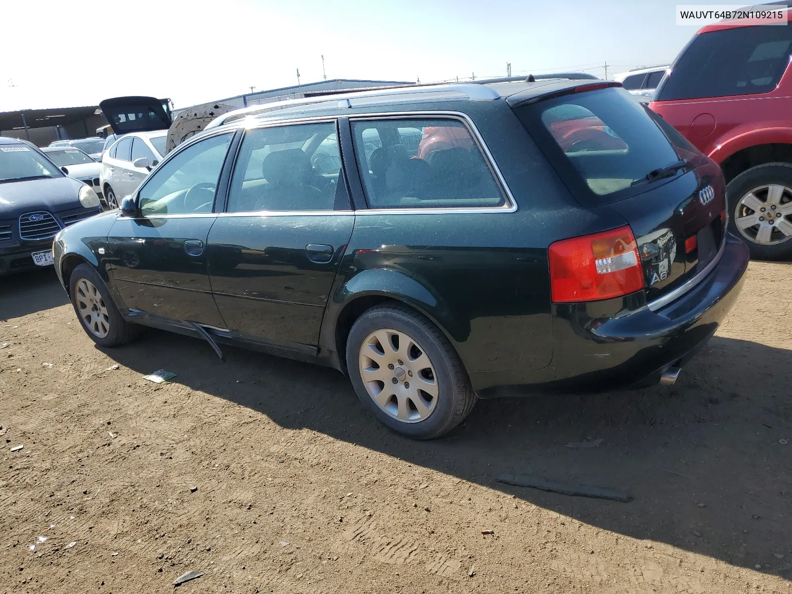 2002 Audi A6 3.0 Avant Quattro VIN: WAUVT64B72N109215 Lot: 65030684