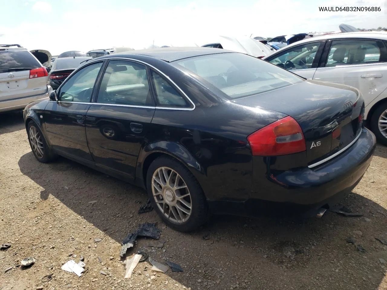 WAULD64B32N096886 2002 Audi A6 2.7T Quattro