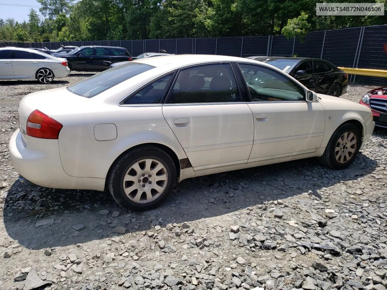 2002 Audi A6 3.0 Quattro VIN: WAULT54B72N046506 Lot: 72584384