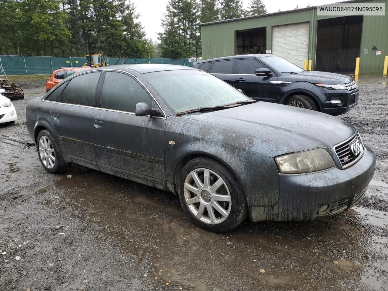 2004 Audi A6 S-Line Quattro VIN: WAUCD64B74N095095 Lot: 52859804