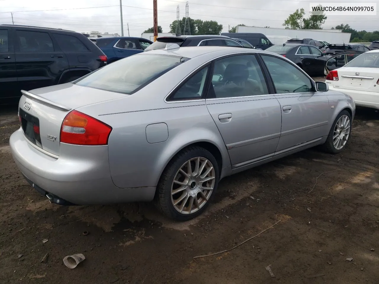 2004 Audi A6 S-Line Quattro VIN: WAUCD64B64N099705 Lot: 65346044