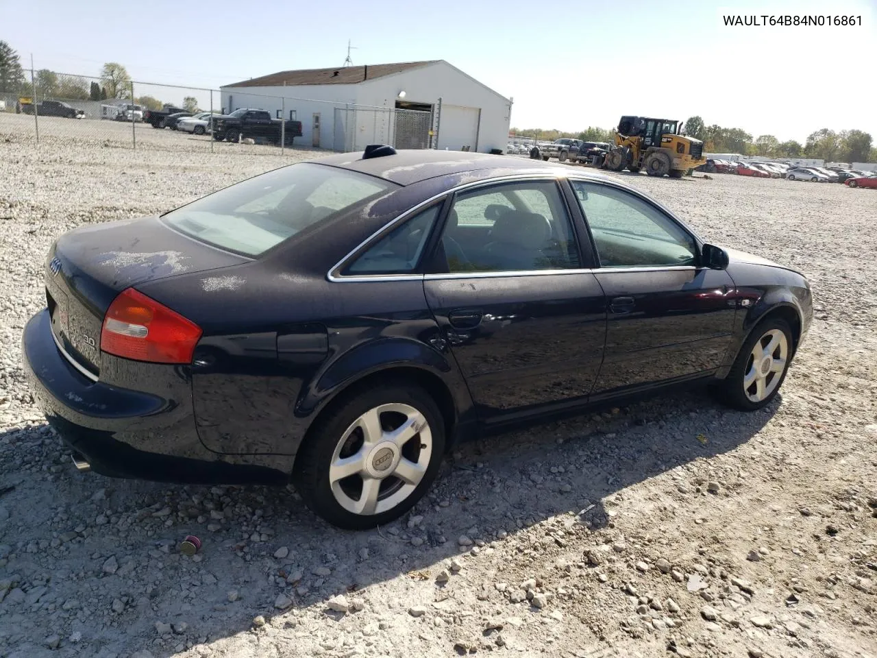 2004 Audi A6 3.0 Quattro VIN: WAULT64B84N016861 Lot: 72539554