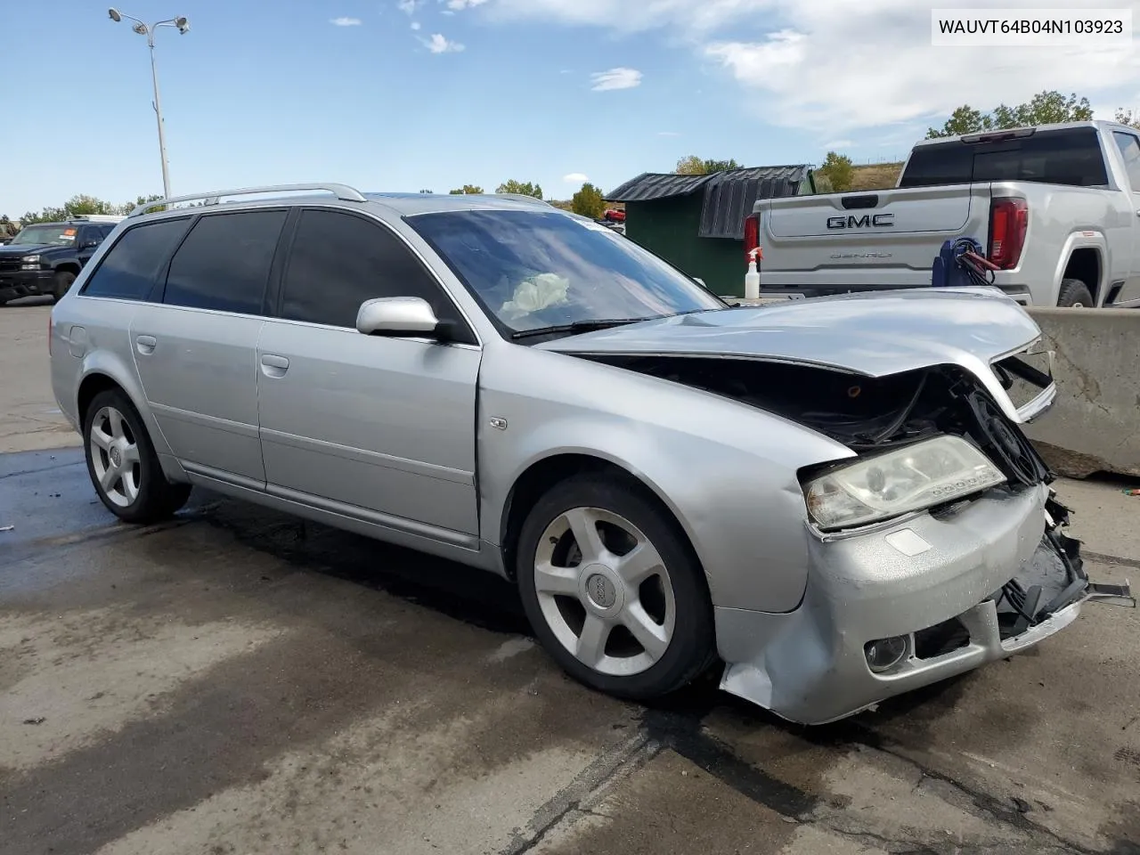 2004 Audi A6 3.0 Avant Quattro VIN: WAUVT64B04N103923 Lot: 74777514