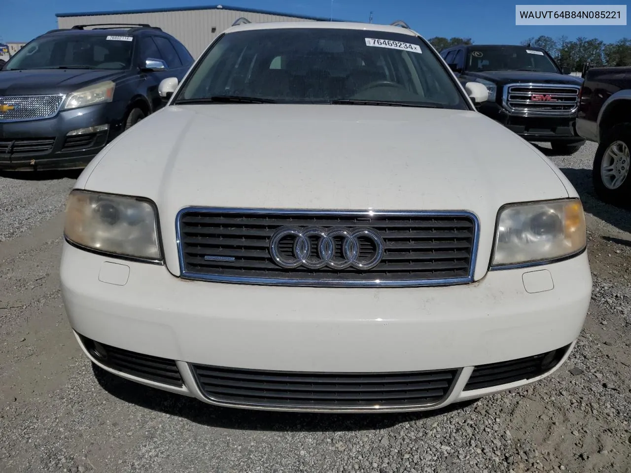 2004 Audi A6 3.0 Avant Quattro VIN: WAUVT64B84N085221 Lot: 76469234