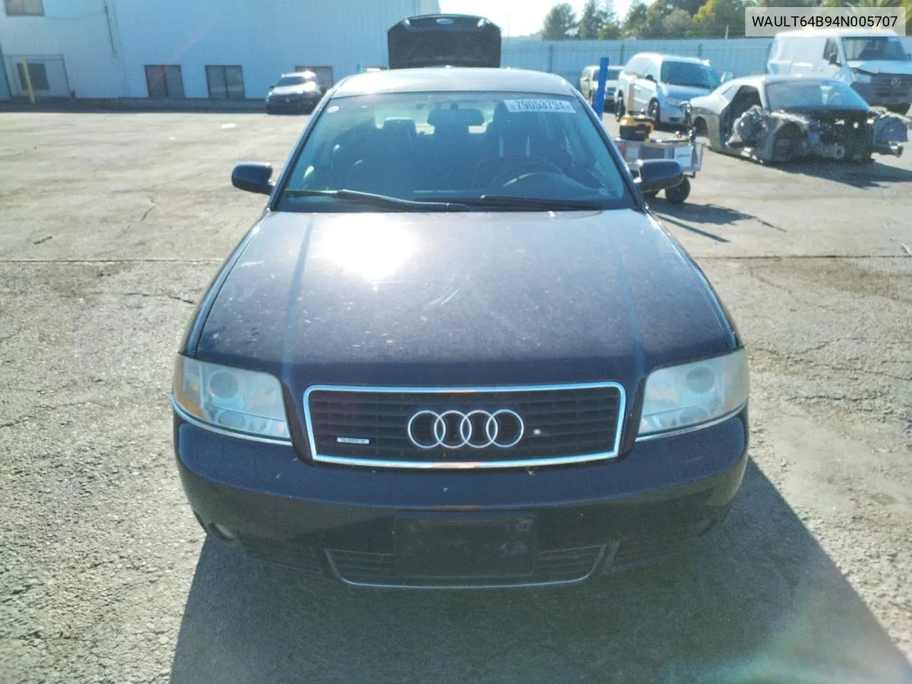 2004 Audi A6 3.0 Quattro VIN: WAULT64B94N005707 Lot: 79053794