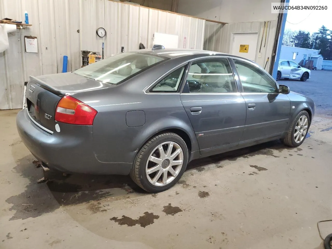 2004 Audi A6 S-Line Quattro VIN: WAUCD64B34N092260 Lot: 80863004