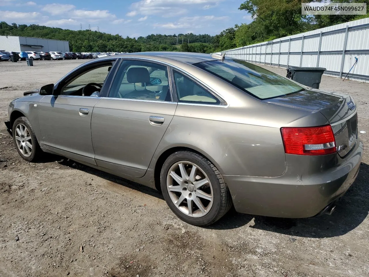 2005 Audi A6 3.2 Quattro VIN: WAUDG74F45N099627 Lot: 61145414