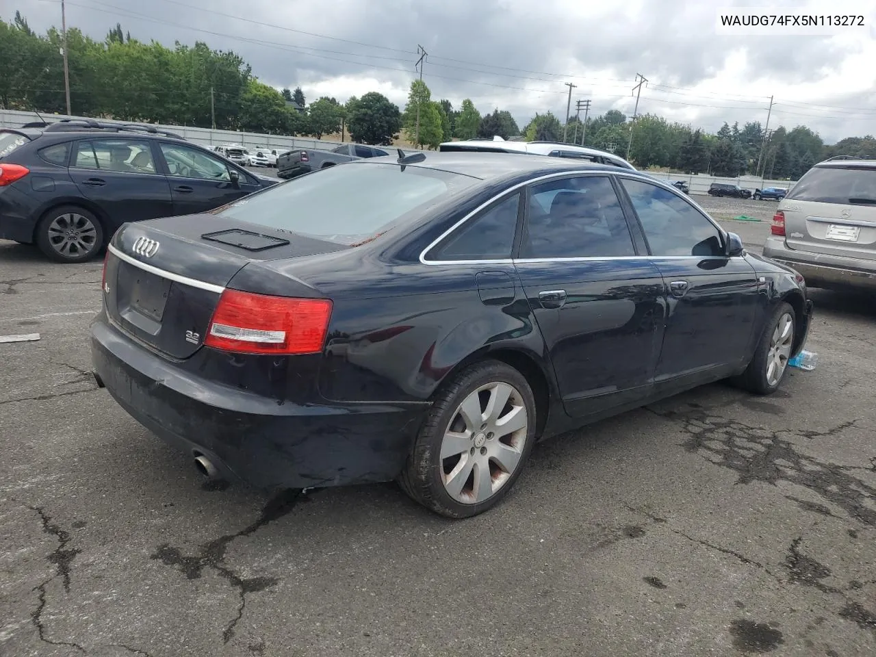 2005 Audi A6 3.2 Quattro VIN: WAUDG74FX5N113272 Lot: 71130464