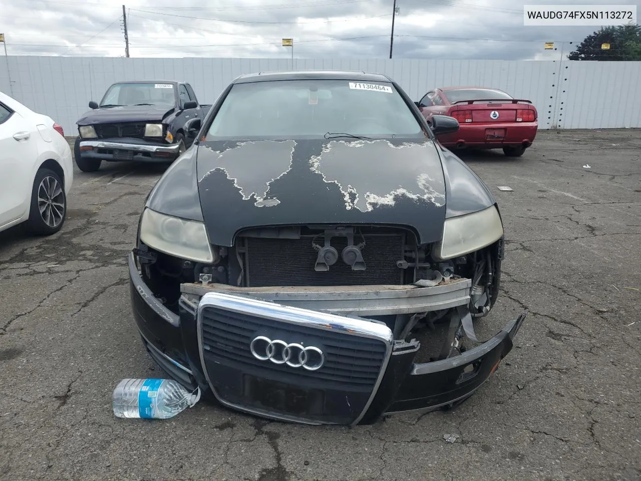 WAUDG74FX5N113272 2005 Audi A6 3.2 Quattro