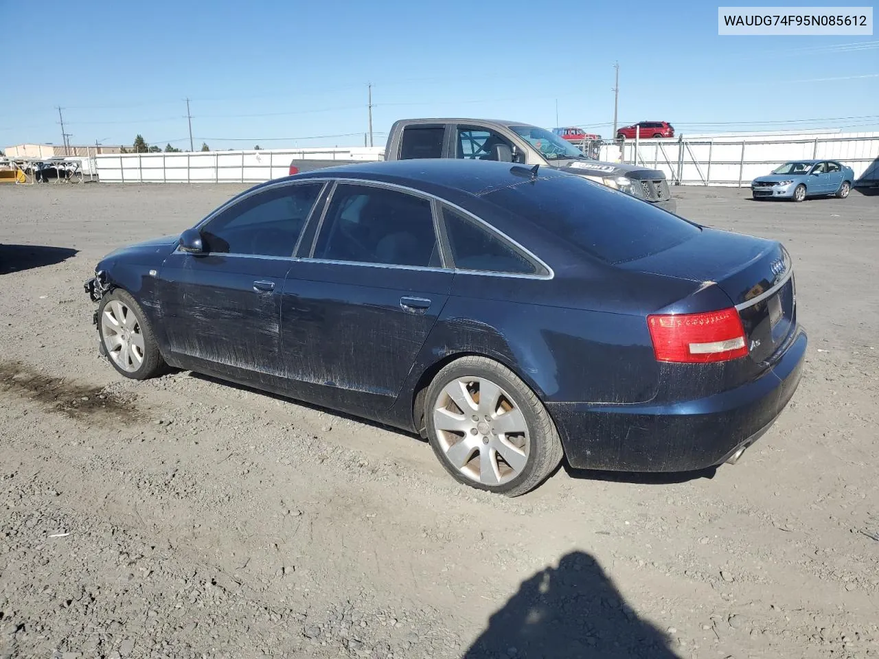 2005 Audi A6 3.2 Quattro VIN: WAUDG74F95N085612 Lot: 75749944