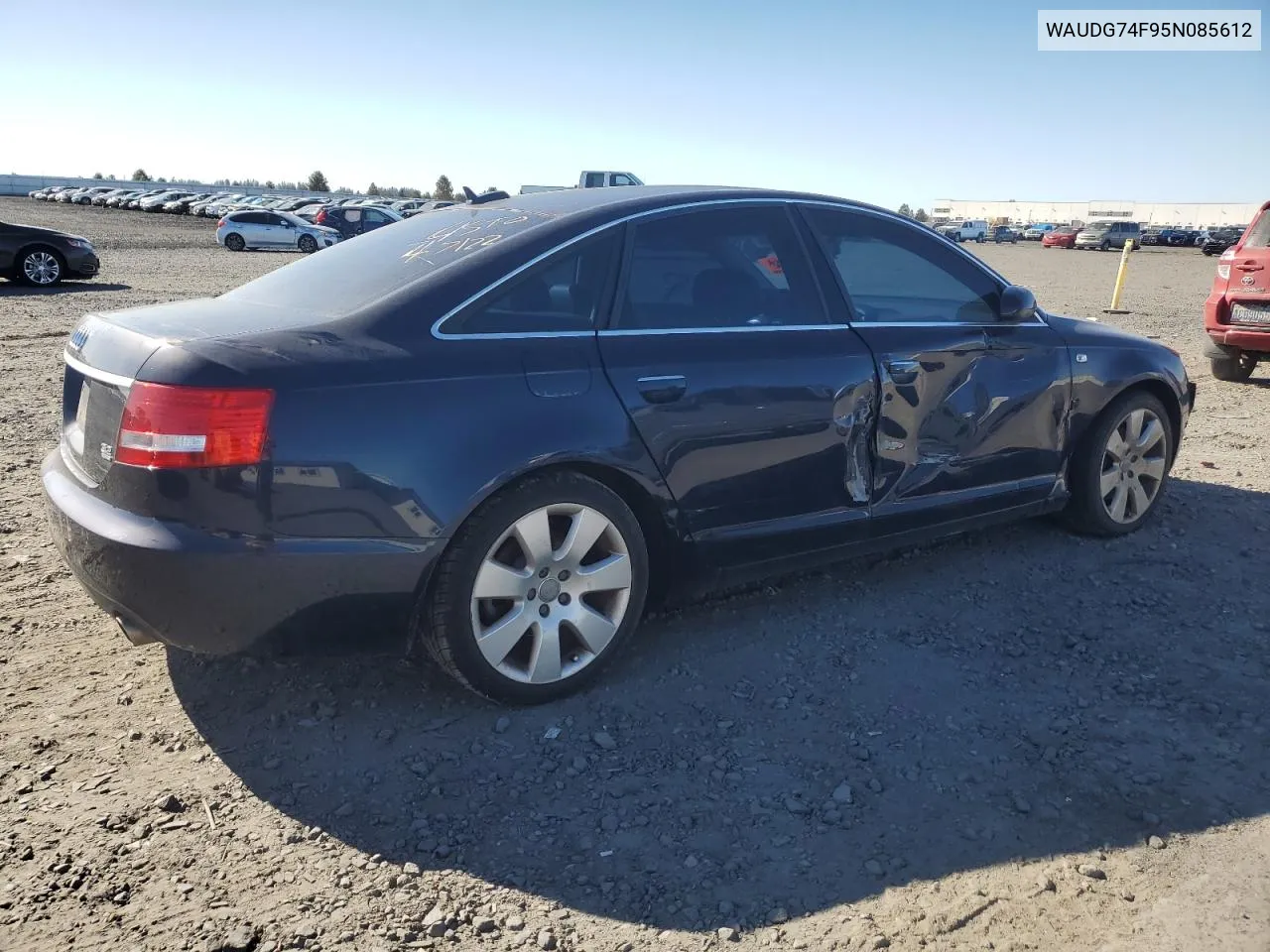 2005 Audi A6 3.2 Quattro VIN: WAUDG74F95N085612 Lot: 75749944