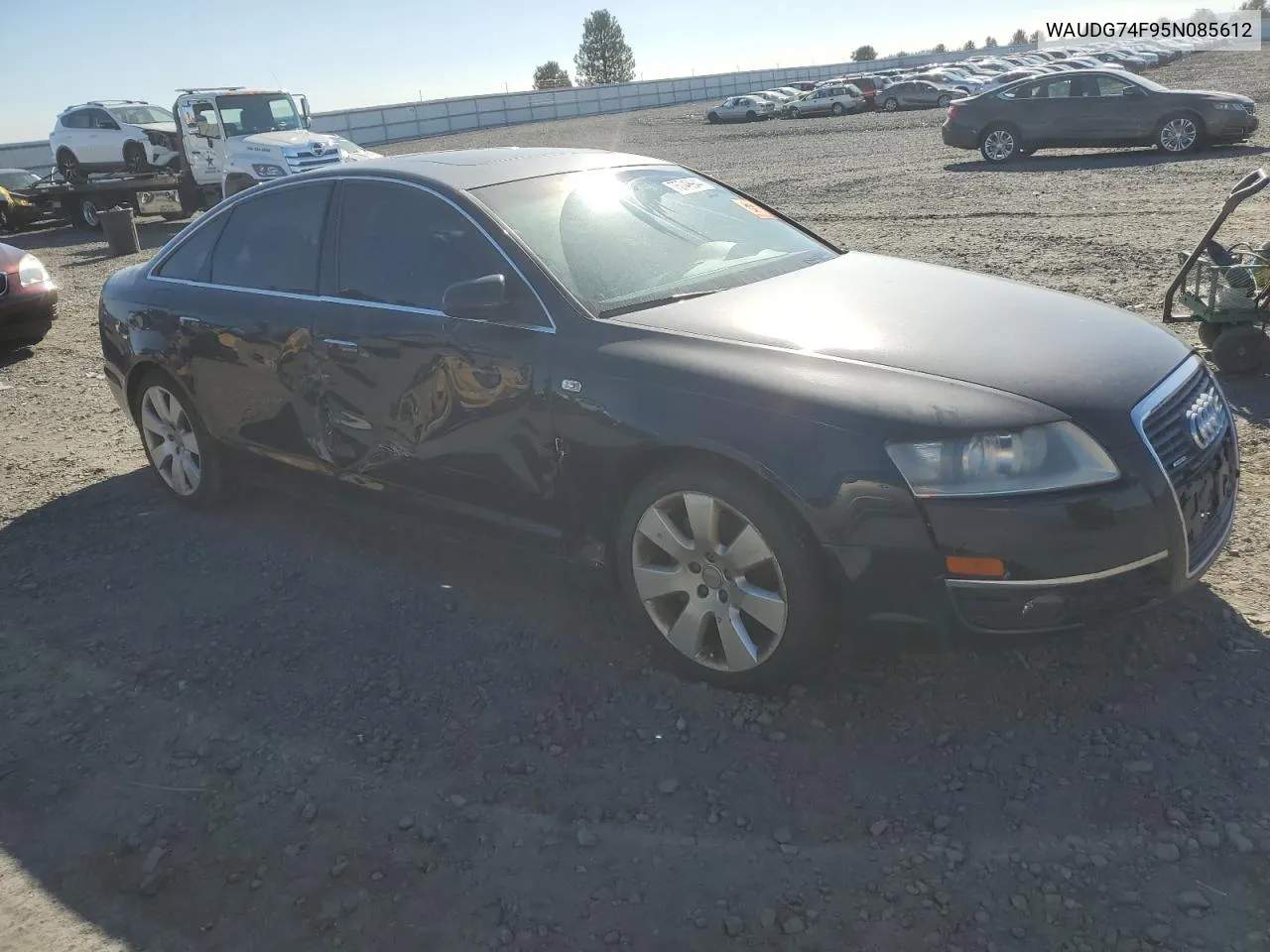 2005 Audi A6 3.2 Quattro VIN: WAUDG74F95N085612 Lot: 75749944