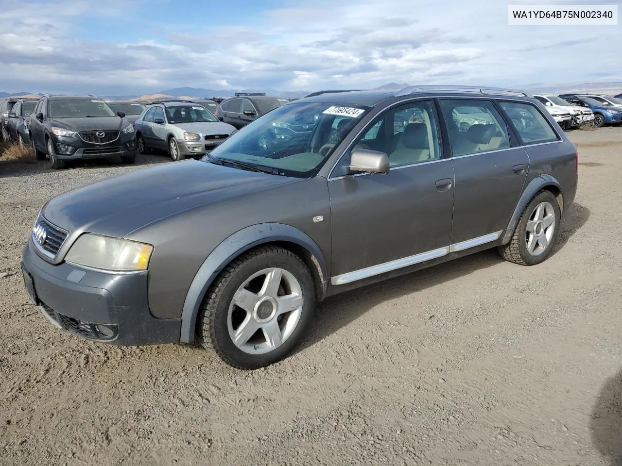 2005 Audi Allroad VIN: WA1YD64B75N002340 Lot: 77695424