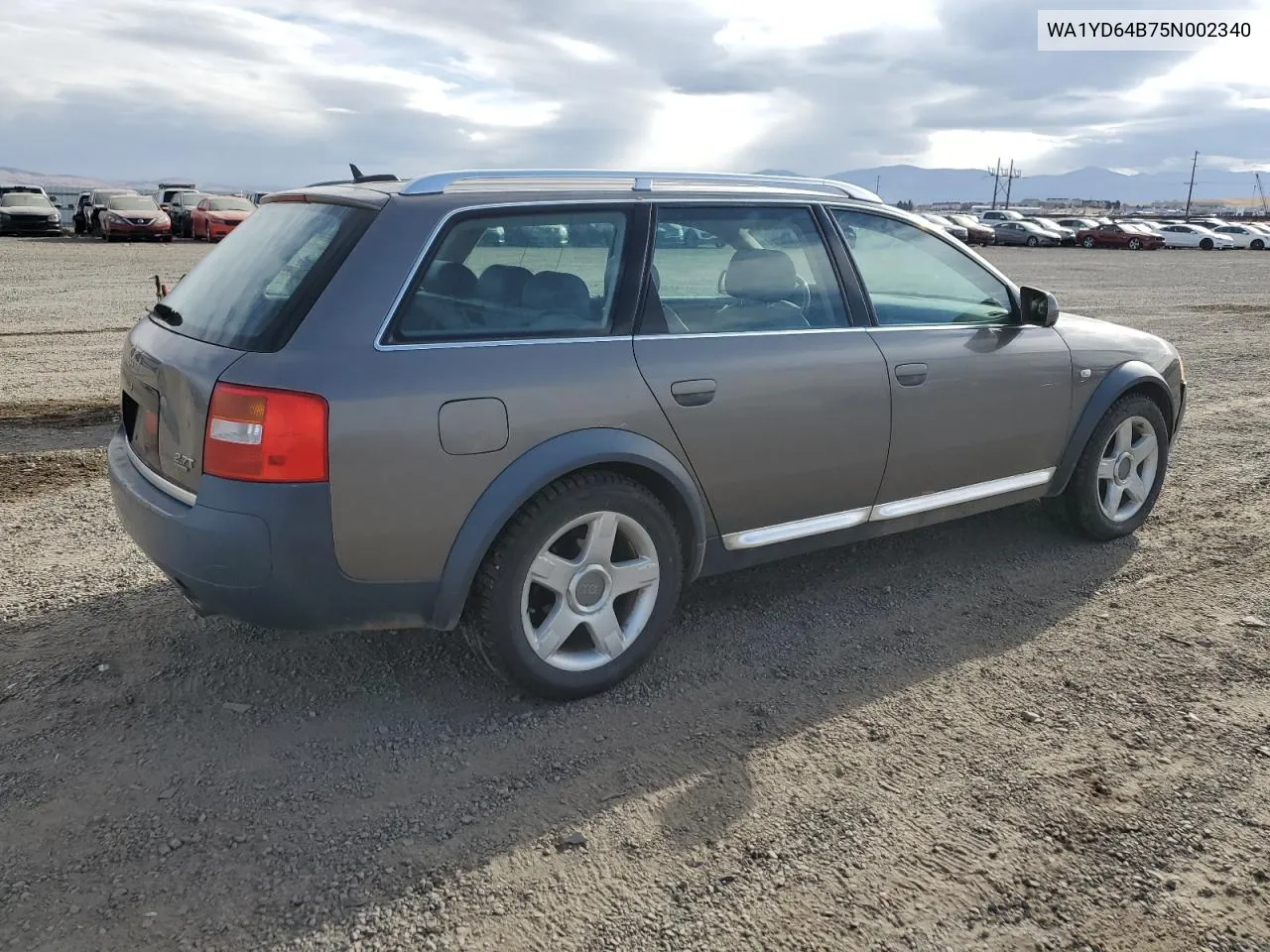 2005 Audi Allroad VIN: WA1YD64B75N002340 Lot: 77695424