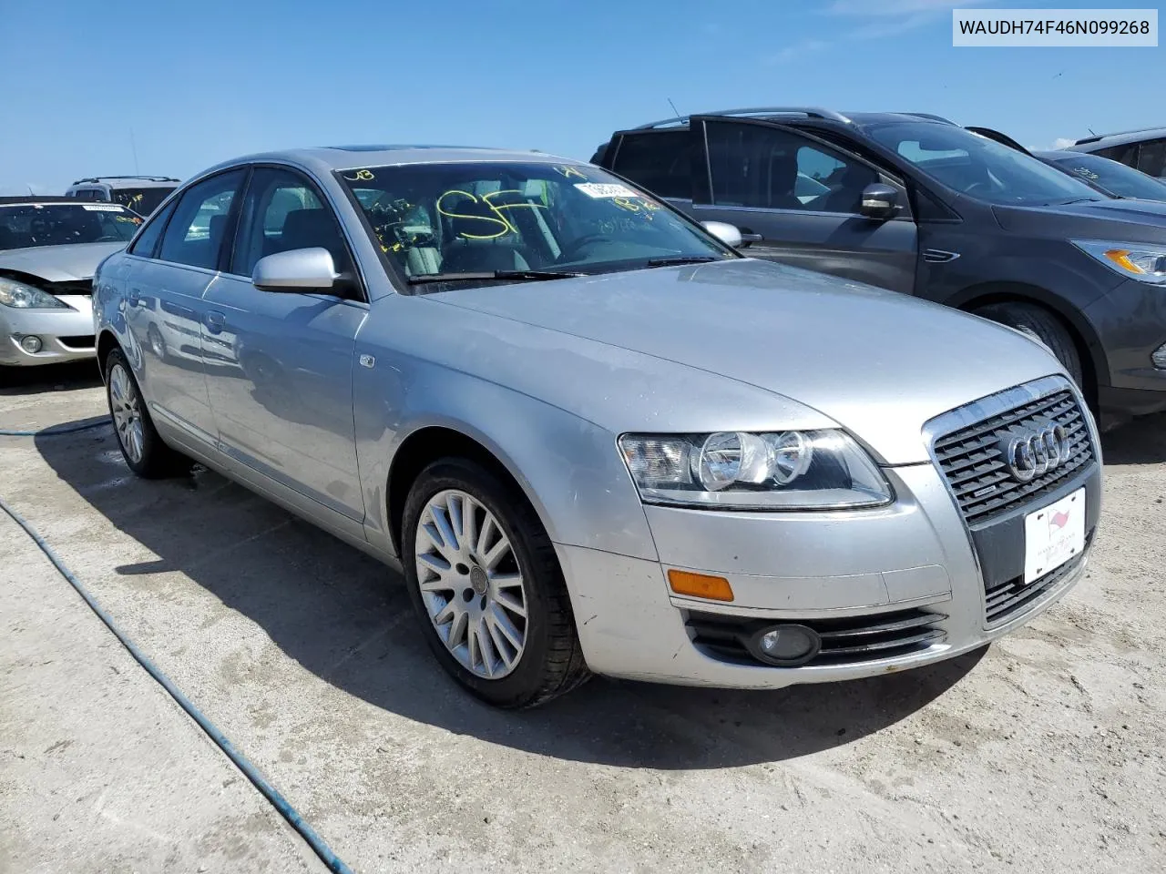 2006 Audi A6 3.2 Quattro VIN: WAUDH74F46N099268 Lot: 73637414