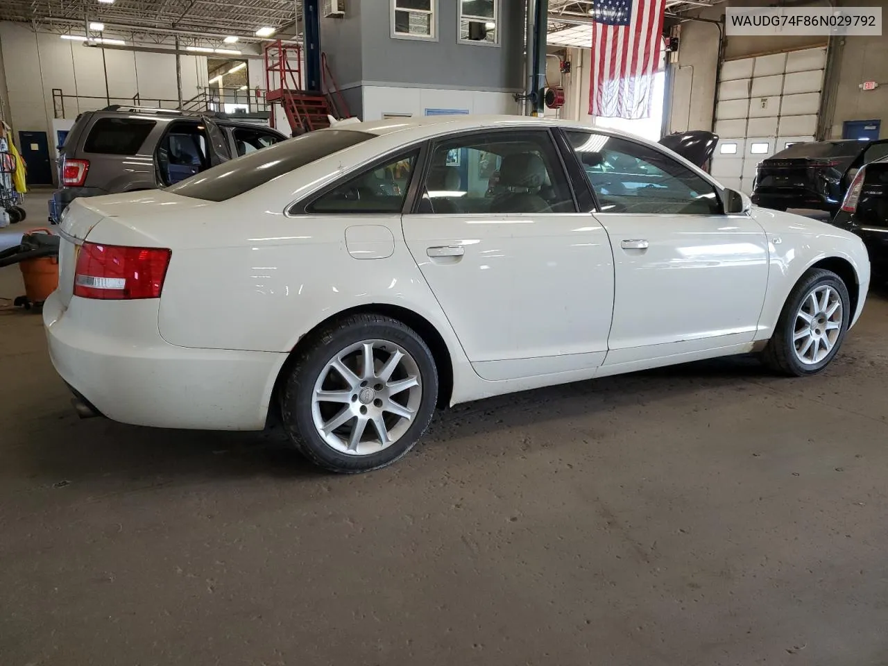 2006 Audi A6 3.2 Quattro VIN: WAUDG74F86N029792 Lot: 76618674