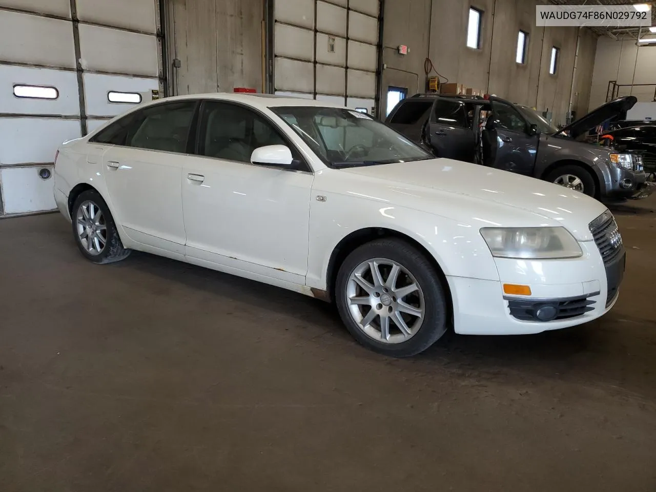 2006 Audi A6 3.2 Quattro VIN: WAUDG74F86N029792 Lot: 76618674