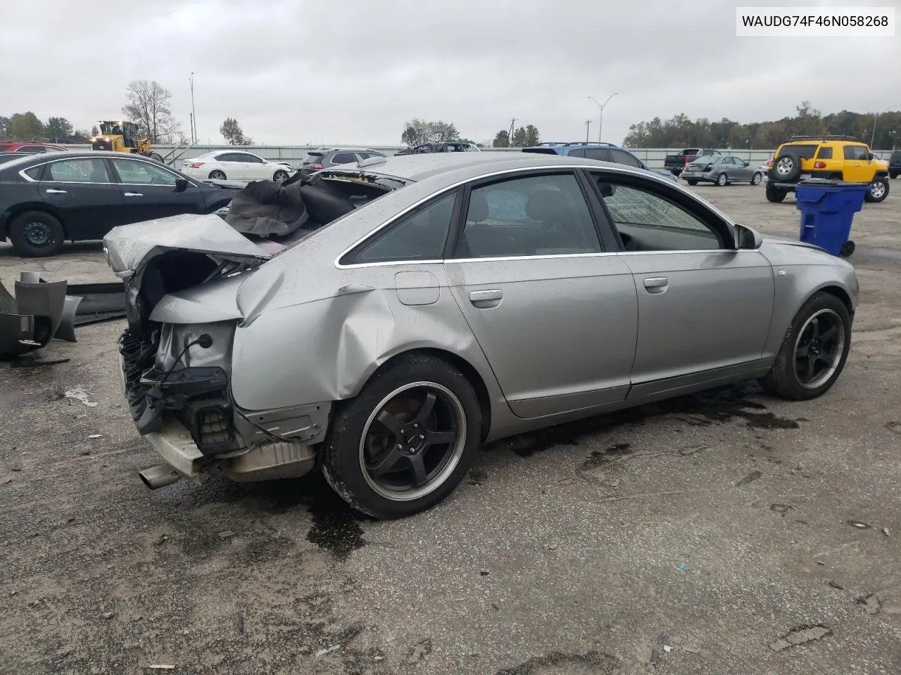 2006 Audi A6 3.2 Quattro VIN: WAUDG74F46N058268 Lot: 78606514