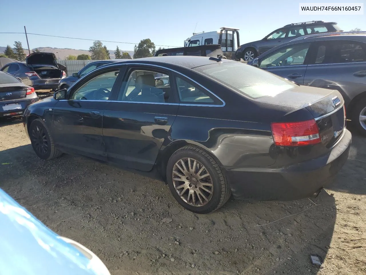 2006 Audi A6 3.2 Quattro VIN: WAUDH74F66N160457 Lot: 78926184