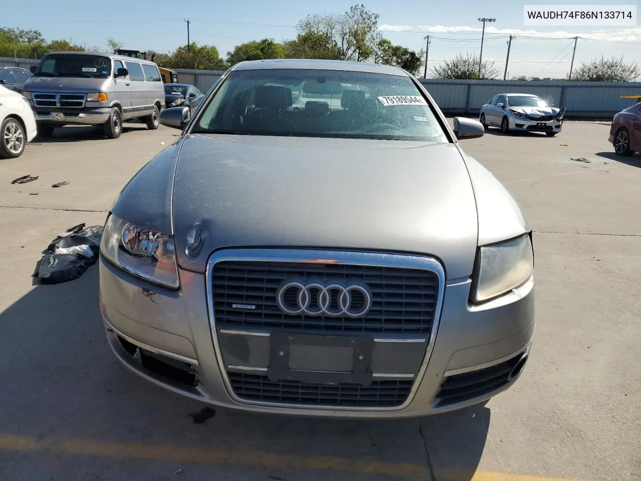 2006 Audi A6 3.2 Quattro VIN: WAUDH74F86N133714 Lot: 79189544