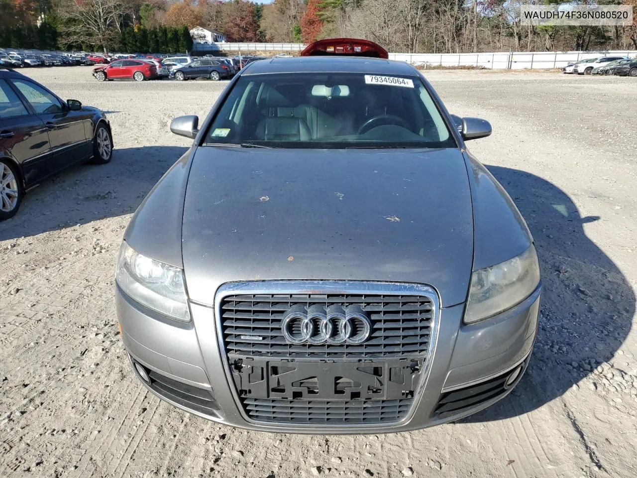 2006 Audi A6 3.2 Quattro VIN: WAUDH74F36N080520 Lot: 79345064