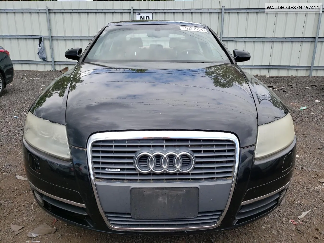 WAUDH74F87N067411 2007 Audi A6 3.2 Quattro