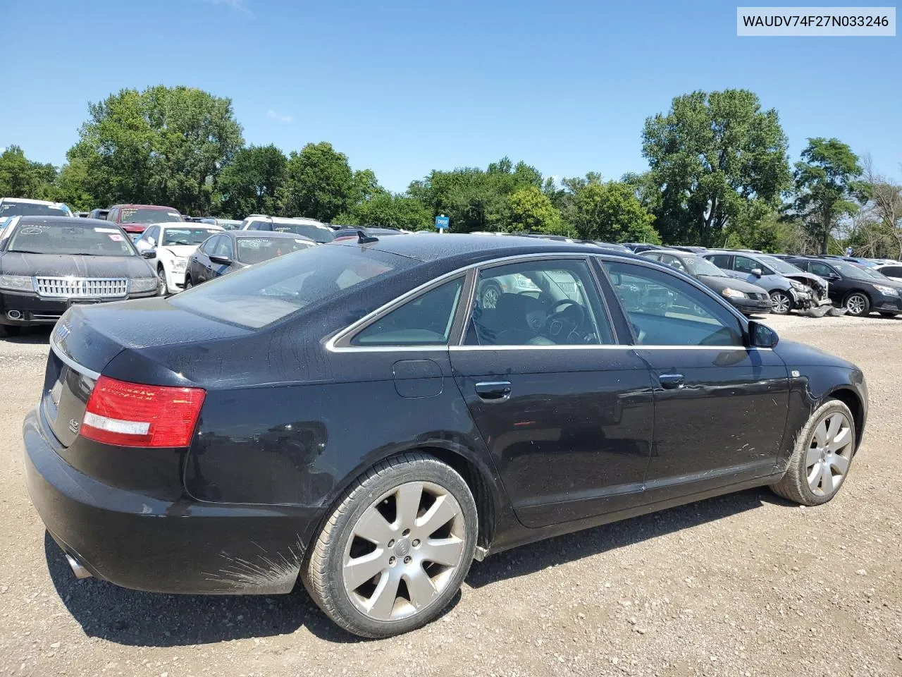 2007 Audi A6 4.2 Quattro VIN: WAUDV74F27N033246 Lot: 66517234